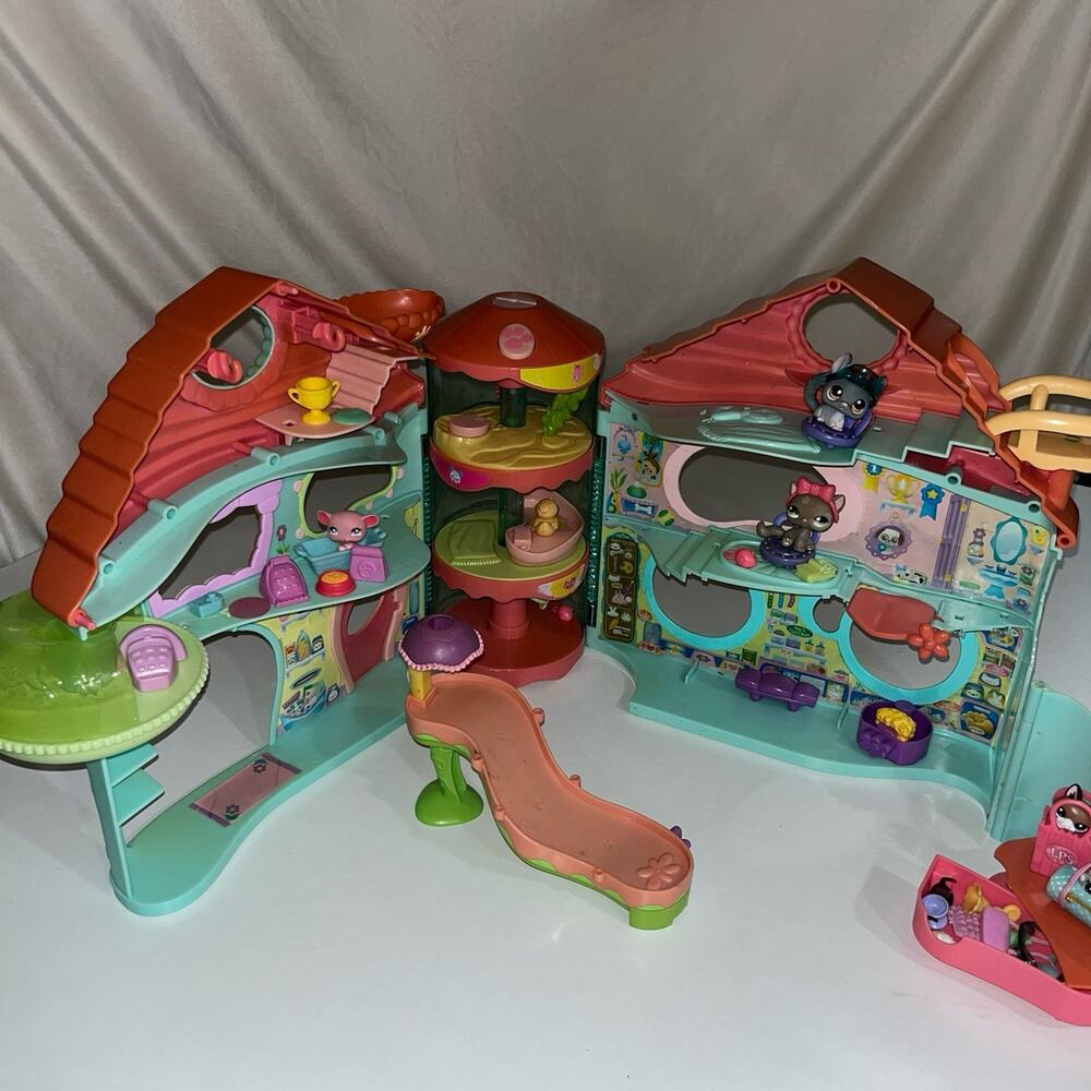 Vintage VTG 2005/2006 Y2K Littlest Pet Shop LPS Playsets & Accessories
